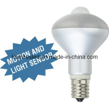 6W E17 LED Motion and Light Sensor LED Light